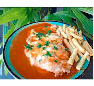 Bife a Parmegiana